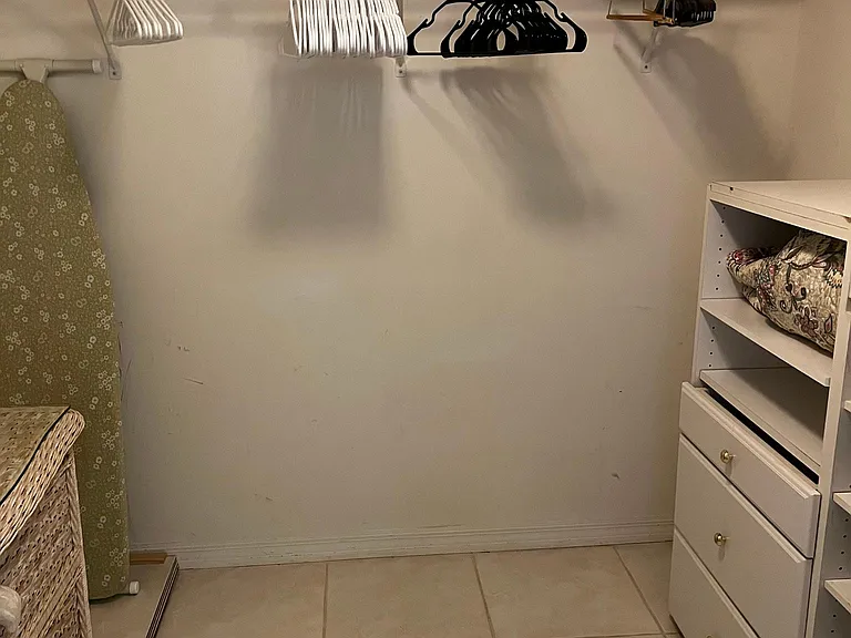 Very large closet