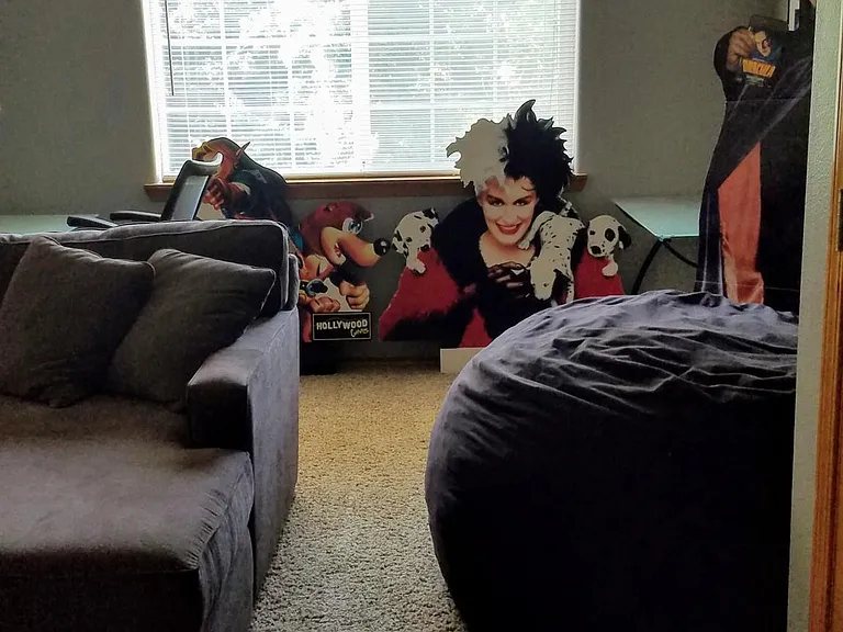 Upstairs bonus room