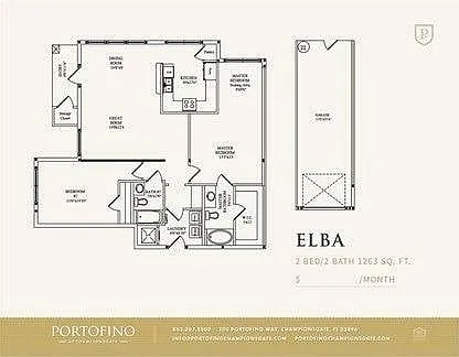 Floor plan Elba