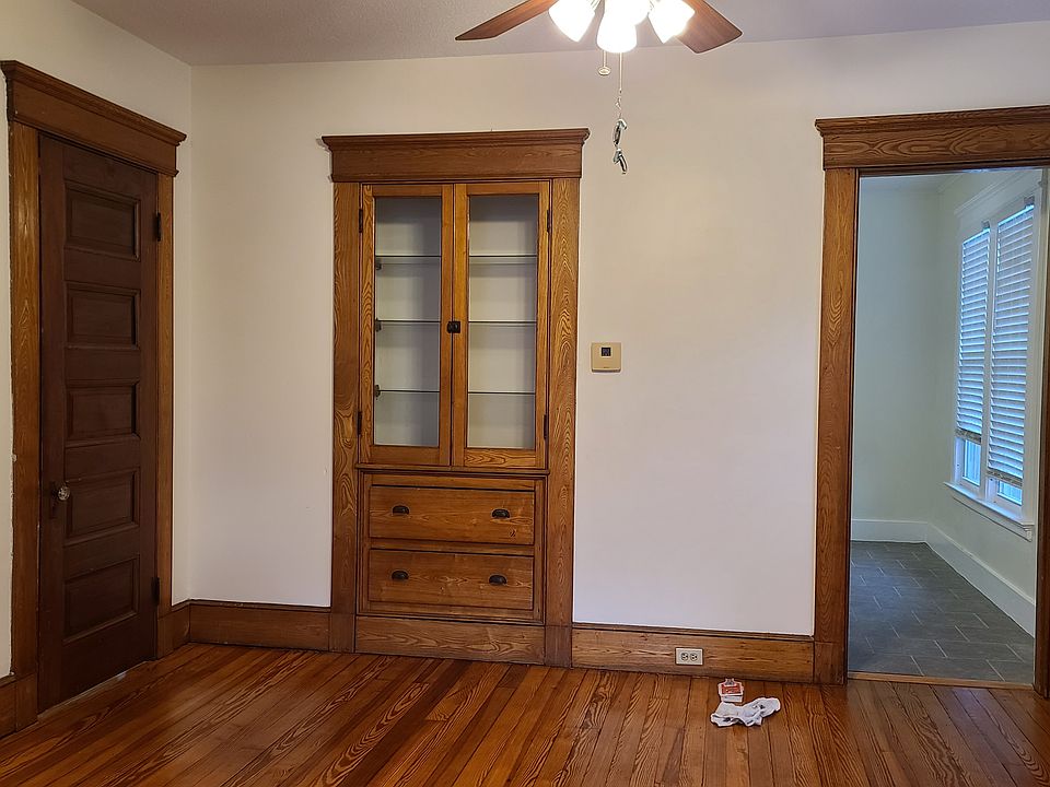 Formal Dining Room with Built In Hutch