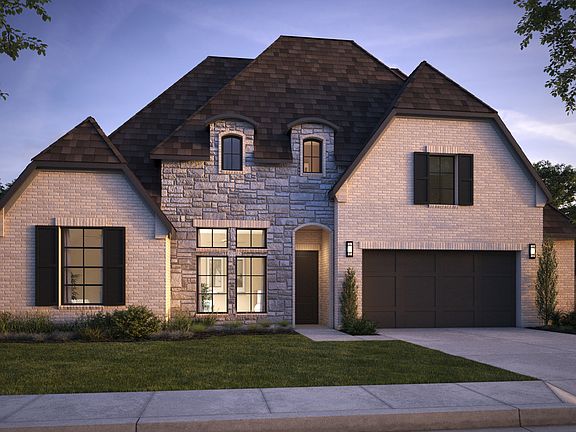 Ashland III Elevation A - Optional Stone