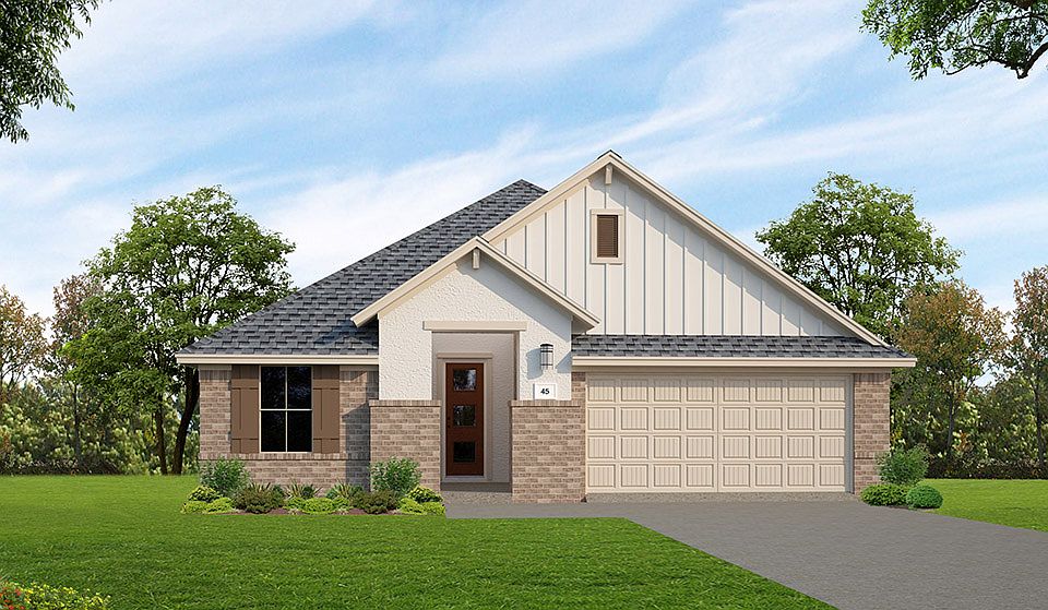 The Grove at 6 Creeks Clebourne Elevation B