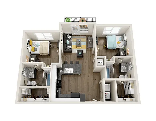 Floor plan B1