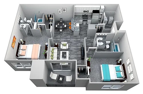 Floor plan The Stevenson