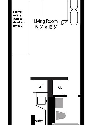 2nd image of 34 W 72nd St #91C