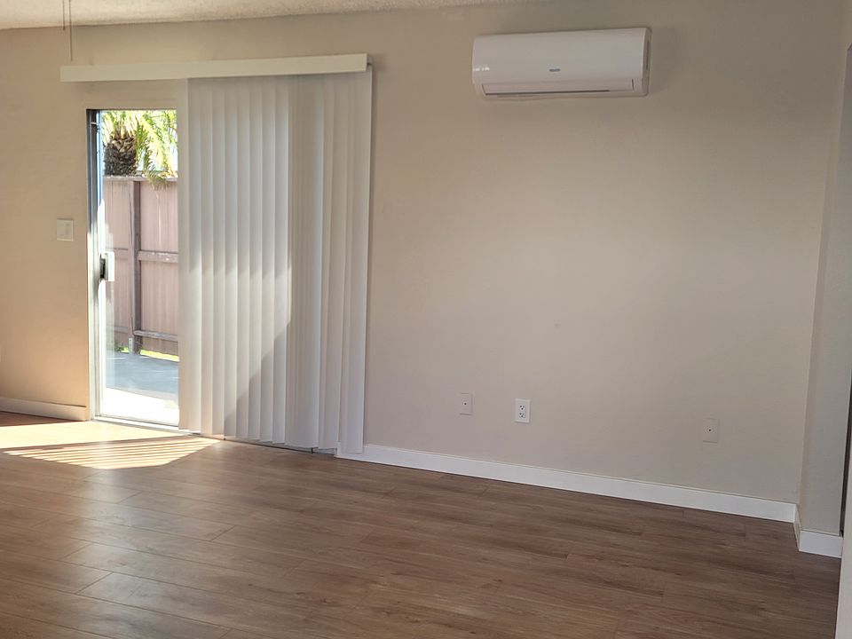 Living Room out to private patio.