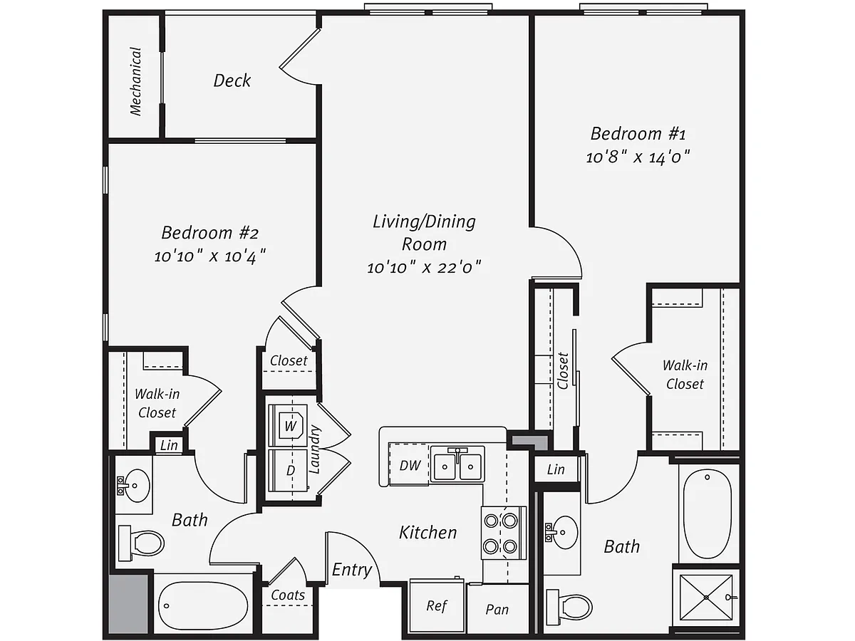 Floor plan B1
