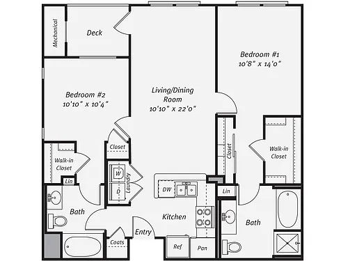 Floor plan B1