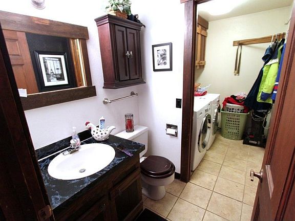 Main Floor Laundry and Half Bath