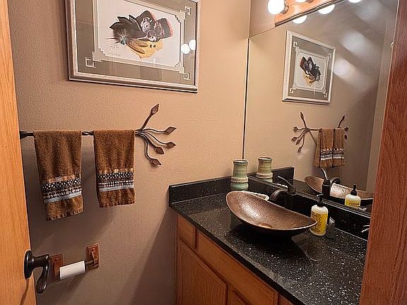 1/2  bath on main level