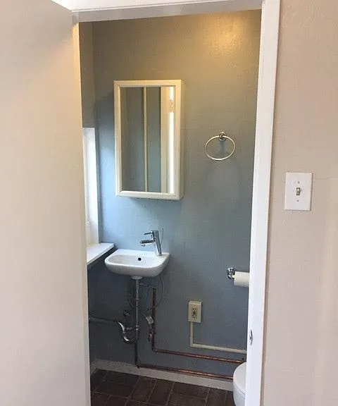 Porch bathroom
