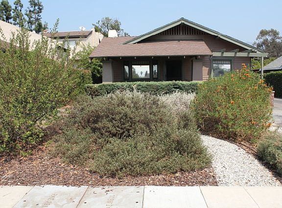 Street view of garden