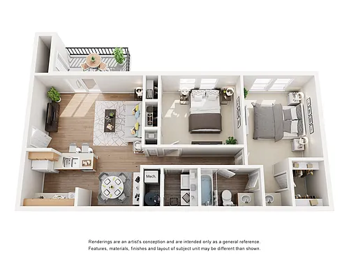 Floor plan Garden