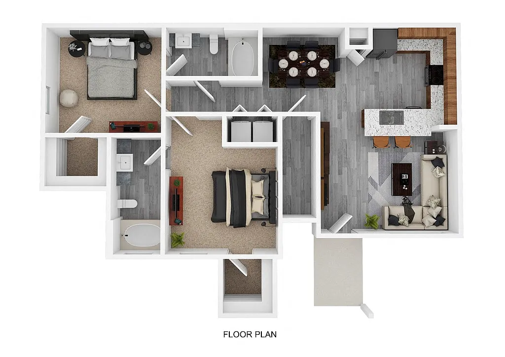 Floor plan B