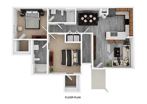 Floor plan B