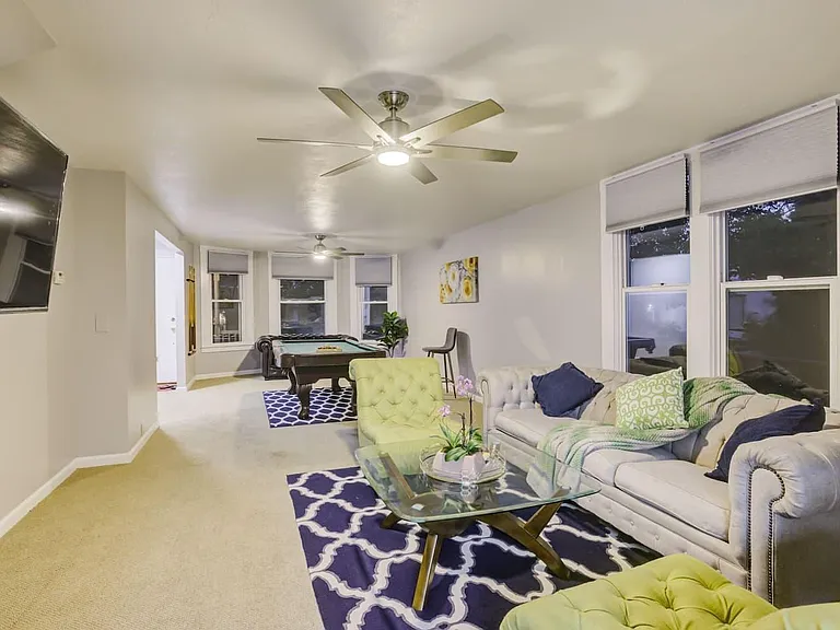 Living Room with Smart TV