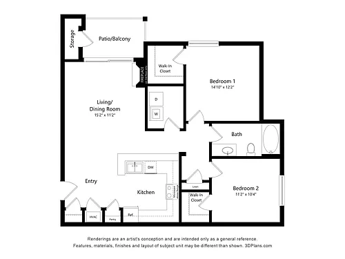 Floor plan B1