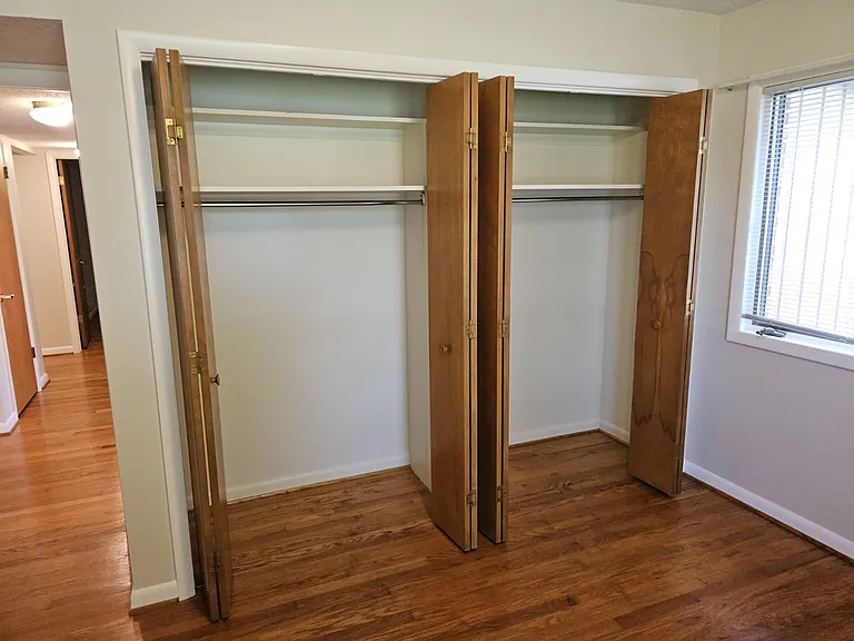 Large and spacious closets