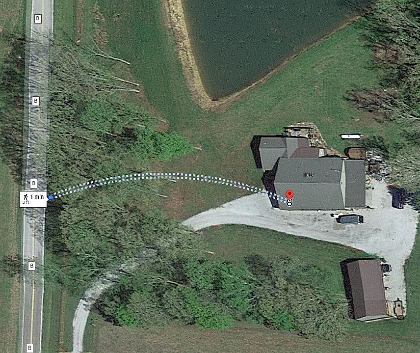 House/Shed/Pond/4ac m/l