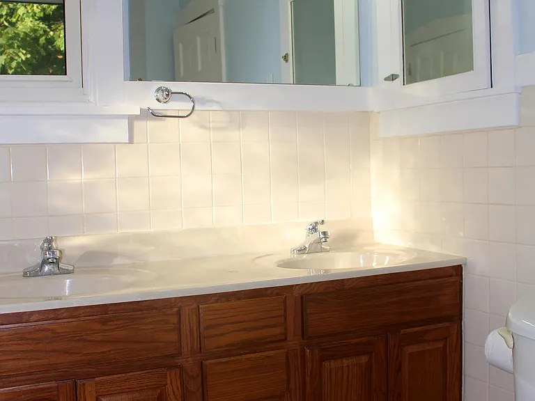 Double Vanity Upstairs Main Bath