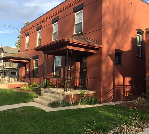 Entrance to back of property