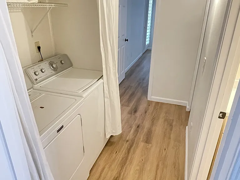 Laundry in Hallway