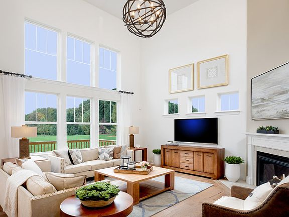 Soaring Two-Story Gathering Room