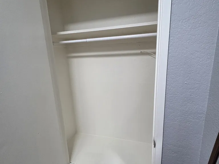 Hallway coat closet