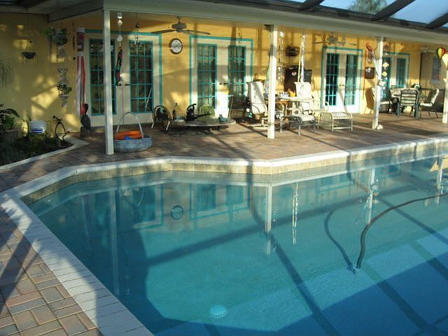 four french doors on lanai