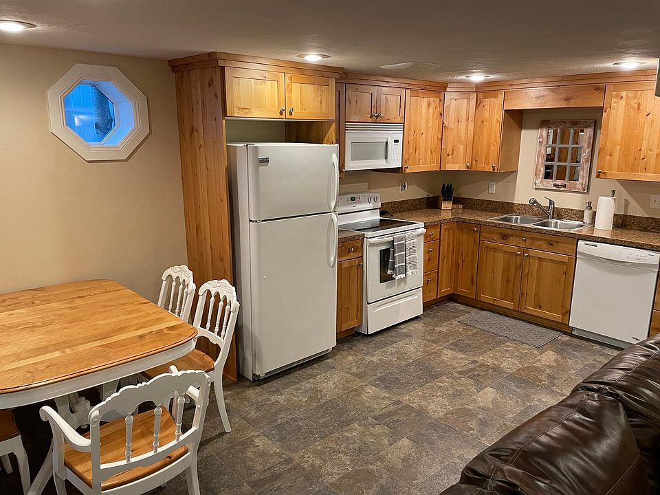Cozy kitchen with beautiful wood and refinished 1942 table.