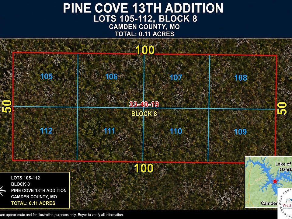 2nd image of Pine Cove 13th Add Block 8 County Rd