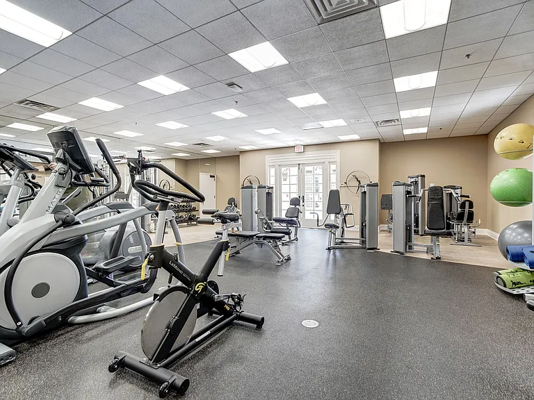 24-Hour Fitness Center with Cardio and Free Weights