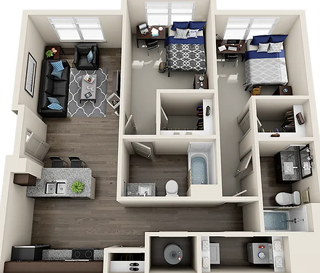 B4 Signature 1505 Apartments Near NC State University Raleigh North Carolina NCSU
