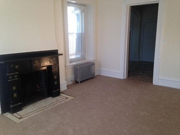 Spacious Living Room w/ Fireplace