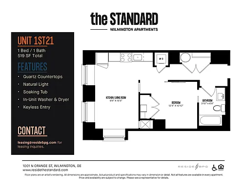 Floor plan 1ST21