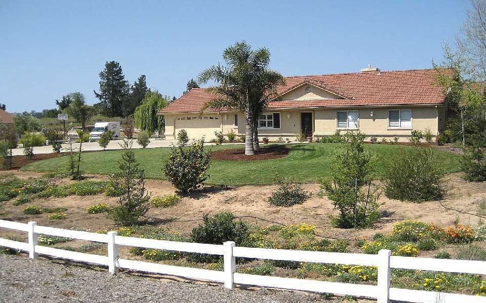 Front of beautiful acre