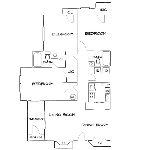 Floor plan Design 3A