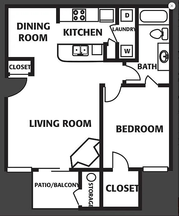 Floor plan 1AS