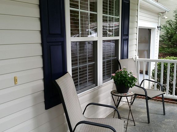 Sip your coffee on the porch