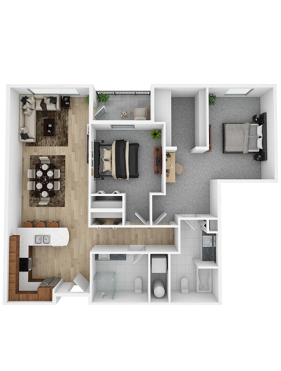 Floor plan B6