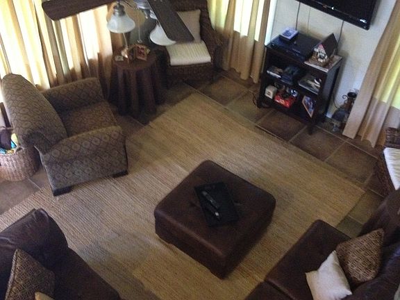 Ariel of living room