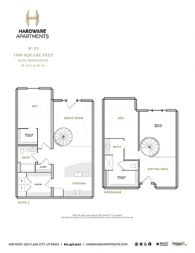 Floor plan WT5