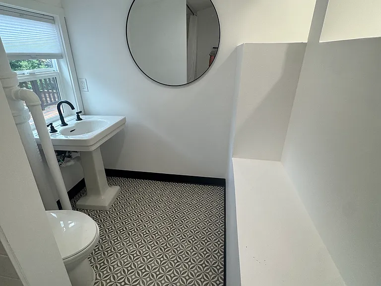 living area bath