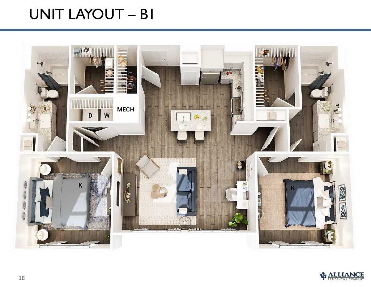 Floor plan B1