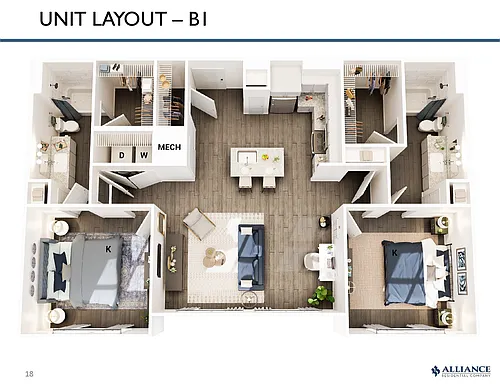 Floor plan B1