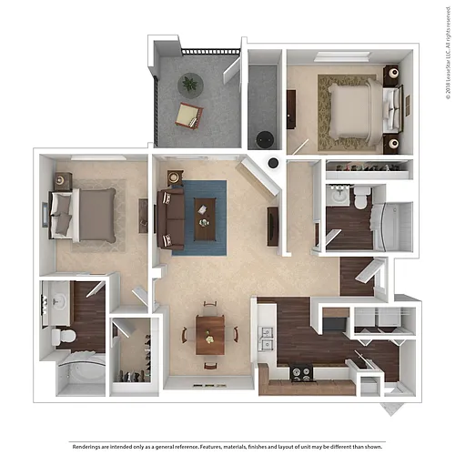 Floor plan Rainier