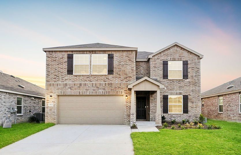 The Stockdale, a two-story home with 2-car garage