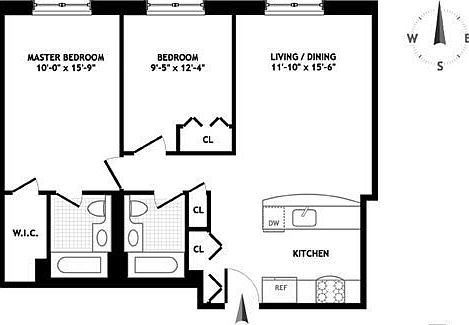 1st image of 516 W 47th St APT S7a