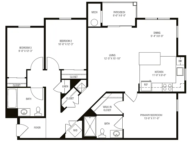Floor plan Cattail