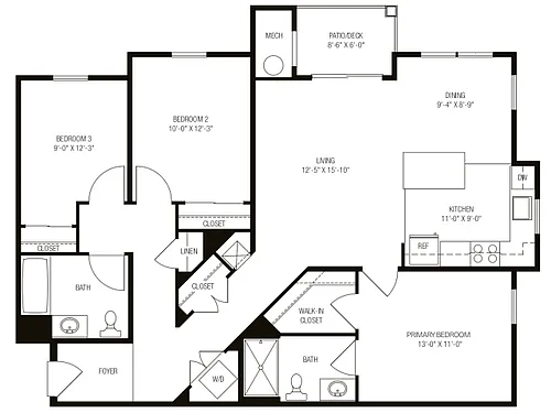 Floor plan Cattail
